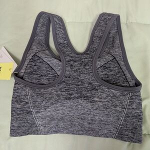 Gray Sports Bra